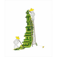 The Topiary Book Tree by Irene Tyack